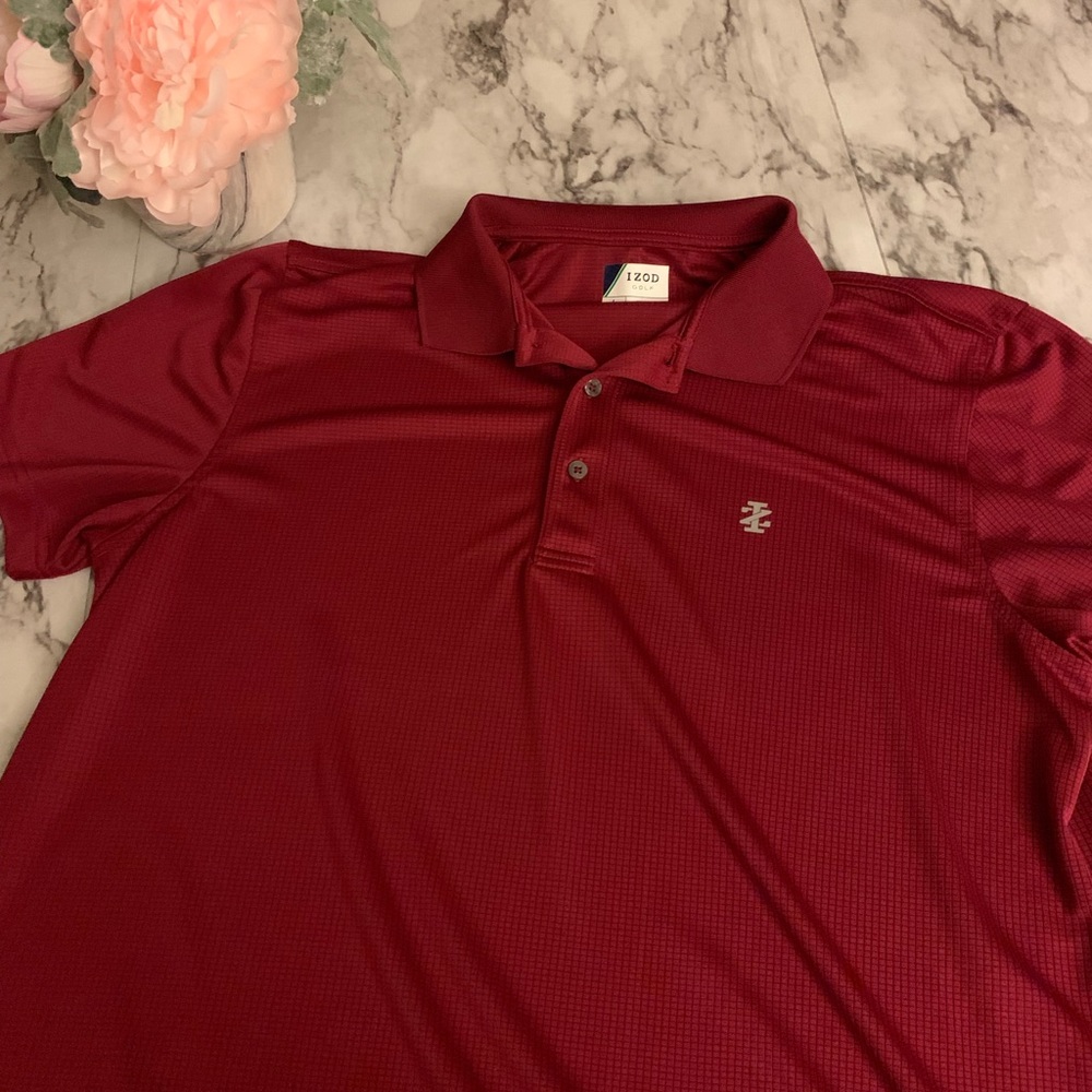 Men’s izod golf shirt short sleeve